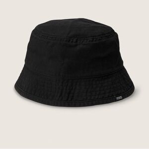Victoria's Secret pink bucket hat VS PINK black hat NWOT